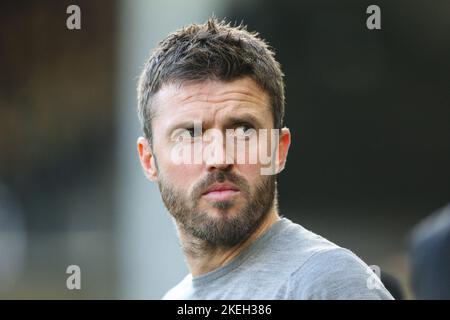 Norwich, Regno Unito. 12th Nov 2022. Michael Carrick Manager di Middlesbrough durante la partita del Campionato Sky Bet Norwich City vs Middlesbrough a Carrow Road, Norwich, Regno Unito, 12th novembre 2022 (Foto di Arron Gent/News Images) a Norwich, Regno Unito il 11/12/2022. (Foto di Arron Gent/News Images/Sipa USA) Credit: Sipa USA/Alamy Live News Foto Stock