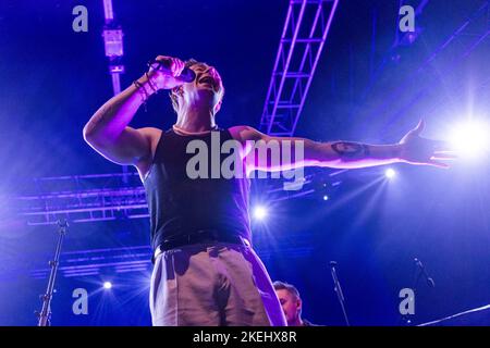 Italia. 12th Nov 2022. Moncrieff si esibisce dal vivo a Fabrique Opening per The script (Photo by Mairo Cinquetti/SOPA Images/Sipa USA) Credit: Sipa USA/Alamy Live News Foto Stock