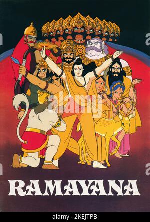 RAMAYANA: LA LEGGENDA DEL PRINCIPE RAMA (1993), DIRETTO DA RAM MOHAN, KOICHI SASKI E YUGO SAKO. Credit: Nippon Ramayana Film / Album Foto Stock