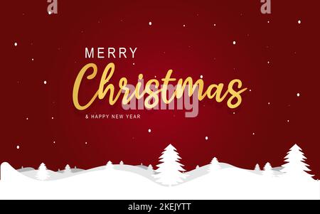 Natale anno nuovo sfondo Illustrazione Vettoriale