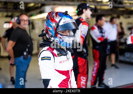 WADOUX Lilou (fra), Richard Mille Racing Team, Oreca 07 - Gibson, ritratto durante il Rookie Test del FIA World Endurance Championship 2022 sul circuito Internazionale del Bahrain il 13 novembre 2022 a Sakhir, Bahrain - Foto Joao Filipe/DPPI Foto Stock