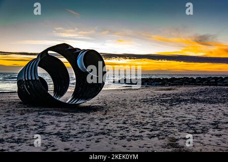 Scultura di conchiglia di Marys Foto Stock