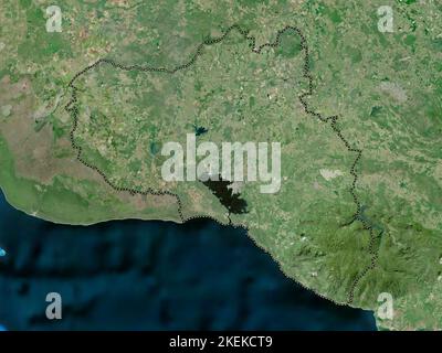 Cienfuegos, provincia di Cuba. Mappa satellitare ad alta risoluzione Foto Stock