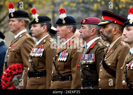 Newcastle, Regno Unito. 13th Nov 2022. 13/11/2022 memoria Domenica Parata, Newcastle, Inghilterra Foto Stock