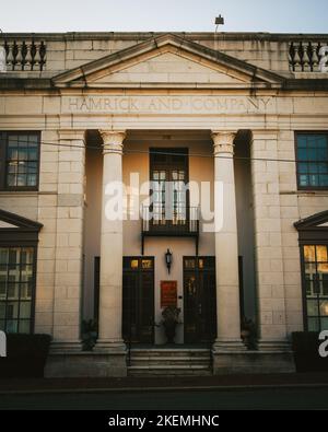 Architettura in centro, Staunton, Virginia Foto Stock