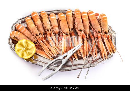 sgoustine fresche in studio Foto Stock