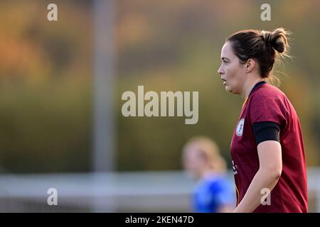 Cardiff, Regno Unito. 13th Nov 2022. Stephanie Turner di Cardiff Met WFC - Mandatory by-line Credit: Ashley Crowden/Alamy Live News Foto Stock