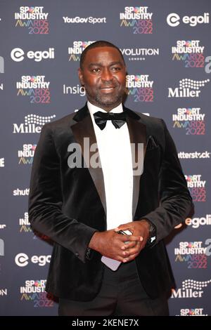 Andy Cole partecipa ai Sport Industry Awards alla Battersea Evolution di Londra, Regno Unito. Foto Stock