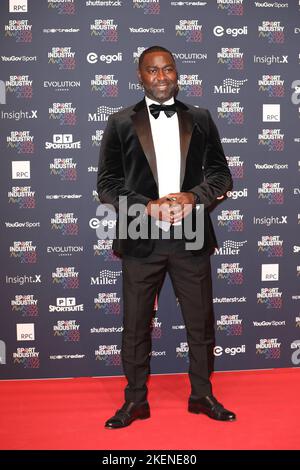 Andy Cole partecipa ai Sport Industry Awards alla Battersea Evolution di Londra, Regno Unito. Foto Stock