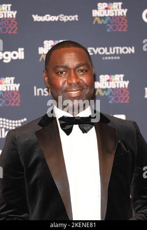 Andy Cole partecipa ai Sport Industry Awards alla Battersea Evolution di Londra, Regno Unito. Foto Stock