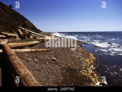 RUS, Unione Sovietica, Mosca: Impressioni dall'URSS 1972. Siberia, Lago Baikal Foto Stock