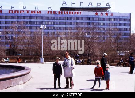 RUS, Unione Sovietica, Mosca: Impressioni dall'URSS 1972. Siberia .Irkutsk. Klaus Rose (fotoreporter (M.) Foto Stock
