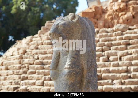 Il Museo all'aperto delle Cappelle del Tempio di Karnak Foto Stock