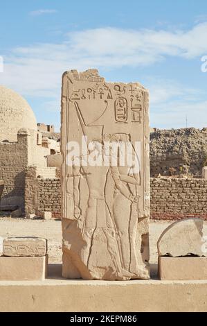 Il Museo all'aperto delle Cappelle del Tempio di Karnak Foto Stock