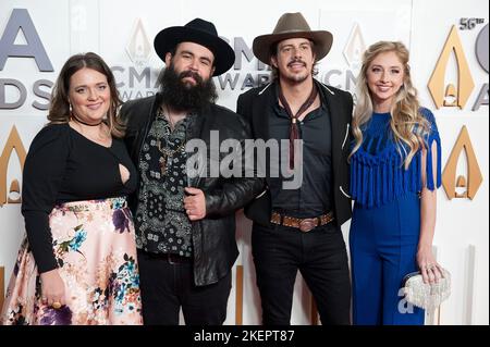 09 novembre 2022 - Nashville, Tennessee; USA - EVERETTE arriva ai 56th Annual CMA Awards che si sono svolte presso la Bridgestone Arena situata nel centro di Nashville. Copyright Jason Moore 2022. (Credit Image: © Jason Moore/ZUMA Press Wire) Foto Stock