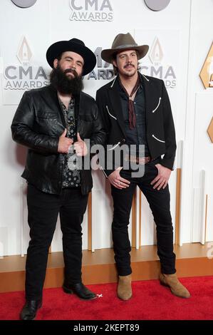 09 novembre 2022 - Nashville, Tennessee; USA - EVERETTE arriva ai 56th Annual CMA Awards che si sono svolte presso la Bridgestone Arena situata nel centro di Nashville. Copyright Jason Moore 2022. (Credit Image: © Jason Moore/ZUMA Press Wire) Foto Stock