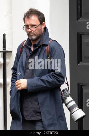 Simon Walker ufficiale n. 10 Downing Street vanity photographer, Whitehall, Londra, Regno Unito Foto Stock