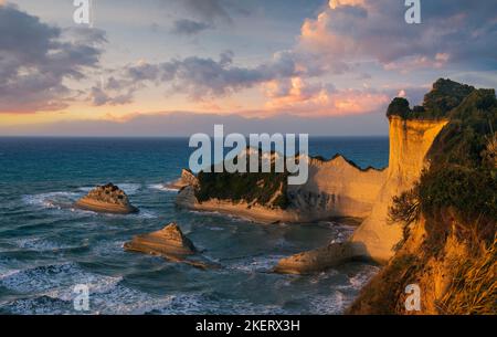 Capo Drastis - Corfù, Isole IONIE Foto Stock