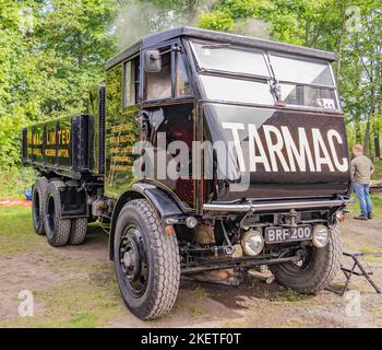 Sentinel Steam Waggon; numero 8821; registrazione BRF200; costruito 1933. Foto Stock