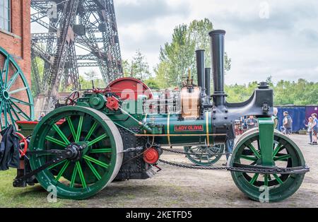 Rullo a vapore Aveling & Porter R10 'Lady Olivia'; numero 4403; costruito 1899. Foto Stock