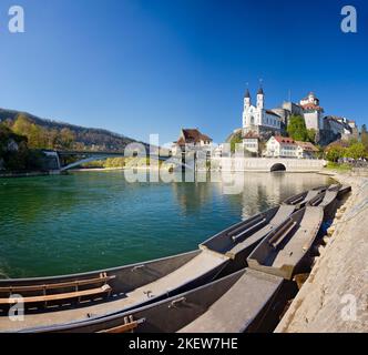 Castello di Aarburg vicino Zurigo, Svizzera Foto Stock