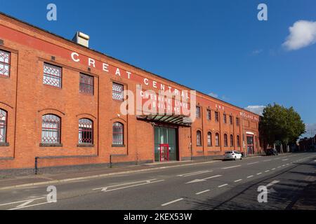 Birkenhead, Regno Unito: Cheshire Lines Building, Canning Street. Ex magazzino delle grandi ferrovie centrali e Midland, ora uffici del Governo Federale Foto Stock