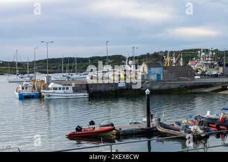 Baltimore Harbour Irlanda in estate Foto Stock