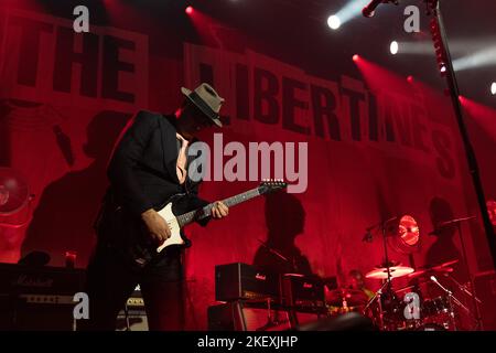 Amsterdam, NL - i Libertines si esibiscono a Melkweg, Amsterdam, il 14th novembre 2022, l'ultima notte del loro Tour europeo Foto Stock