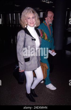 Tammy Wynette e il marito George Richey 1994. Credit: Ralph Dominguez/MediaPunch Foto Stock