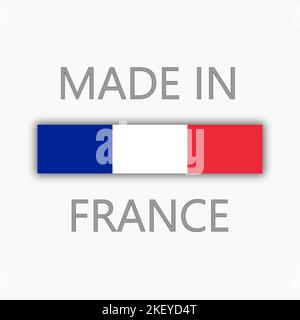 Illustrazione vettoriale Made in France. Illustrazione Vettoriale