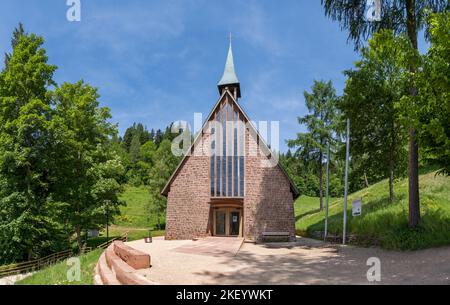 Cappella Allerheiligen vicino Oppenau nella Foresta Nera, Germania Foto Stock