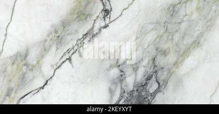 marmo di carrara verde chiaro texture marmo bianco, texture pietra naturale, soletta, texture granito uso in parete e pavimento piastrella design ad alta risoluzione Foto Stock