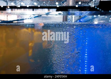 Sistema di purificazione e trattamento dell'acqua Foto Stock