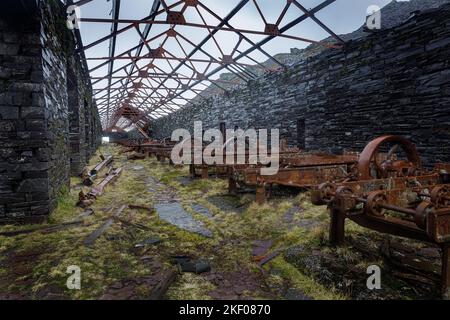 Cava di ardesia Dinorwic Foto Stock