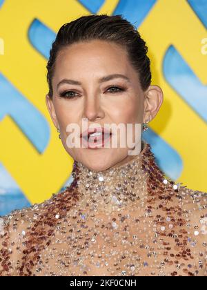 Kate Hudson arriva alla prima americana di "Glass Onion: A Knives out Mystery" di Netflix, tenutasi presso l'Academy Museum of Motion Pictures il 14 novembre 2022 a Los Angeles, California, Stati Uniti. (Foto di David Acosta/Image Press Agency/NurPhoto) Credit: NurPhoto/Alamy Live News Foto Stock