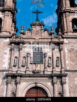 Durango città, la Cattedrale, Messico. Foto Stock