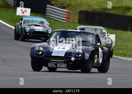 John Spiers, Nigel Greensall, TVR Griffith 200, Gentlemen Drivers Pre-66 GT Cars, una gara di novanta minuti a due piloti con vetture GT, molte delle quali wou Foto Stock