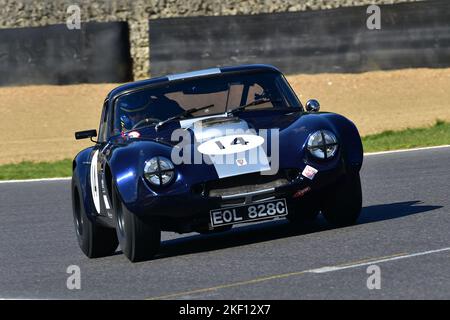 John Spiers, Nigel Greensall, TVR Griffith 200, Gentlemen Drivers Pre-66 GT Cars, una gara di novanta minuti a due piloti con vetture GT, molte delle quali wou Foto Stock