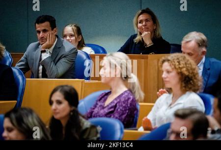 L'AIA - Paesi Bassi, 2022-11-15 15:22:54 L'AIA - Ockje Tellegen (VVD) dice Arrivederci alla Camera dei rappresentanti. Il MP soffre di un burnout ed è stato malato a casa da febbraio. ANP BART MAAT netherlands OUT - belgio OUT Foto Stock