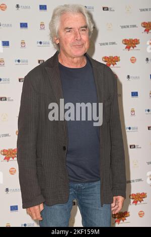 Roma, Italia. 15th Nov 2022. Tullio Solenghi partecipa alla foto del film "il Salone di Natale" all'NH Hotel Giustuniano. Credit: SOPA Images Limited/Alamy Live News Foto Stock