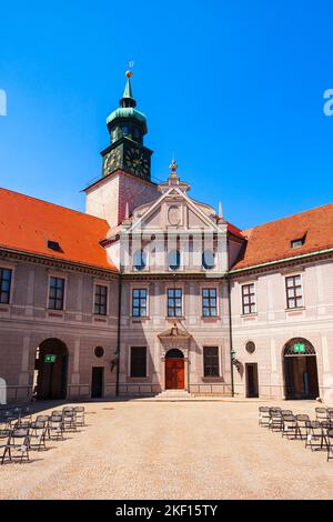 Munich Residence o Munchen Residenz è l'ex palazzo reale di Monaco, in Germania Foto Stock