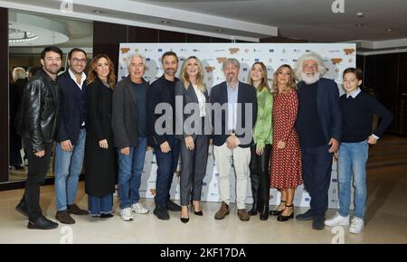 Roma, Italia. 15th Nov 2022. Roma, NH Hotel, fotocellula del film "il Salone di Natale". Foto: Cast Credit: Agenzia indipendente per le foto/Alamy Live News Foto Stock