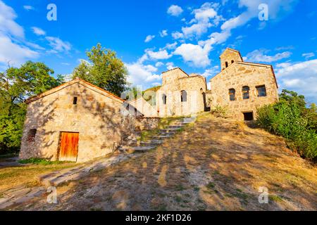 Monastero di Nekresi a Kakheti. Kakheti è una regione della Georgia orientale con Telavi come capitale. Foto Stock