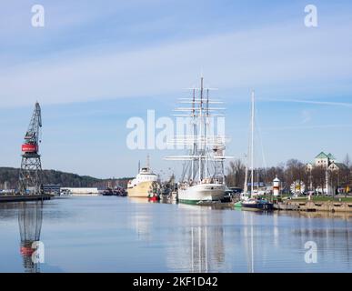 Fiume Aurajoki Foto Stock