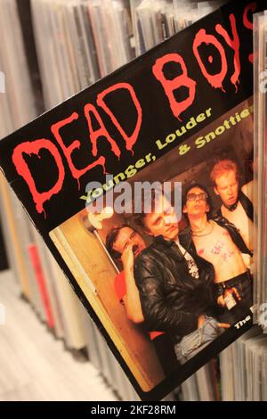 Dead Boys Young Luder e Snottier in formato vinile Foto Stock