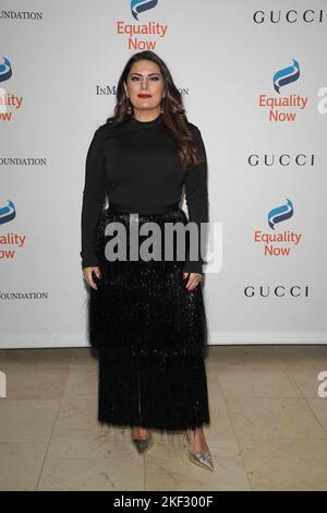 New York, NY, Stati Uniti. 15th Nov 2022. Behnaz Ghahramani agli arrivi per l'uguaglianza ora 30th° anniversario Gala, Guastavino's, New York, NY 15 novembre 2022. Credit: Kristin Callahan/Everett Collection/Alamy Live News Foto Stock