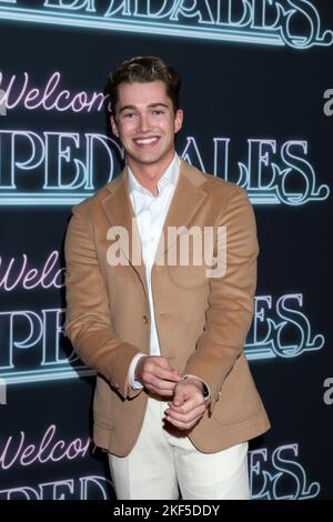 Los Angeles, California. 15th Nov 2022. AJ Pritchard agli arrivi per IL BENVENUTO A CHIPPENDALES Premiere, Pacific Design Center, Los Angeles, CA 15 novembre 2022. Credit: Priscilla Grant/Everett Collection/Alamy Live News Foto Stock