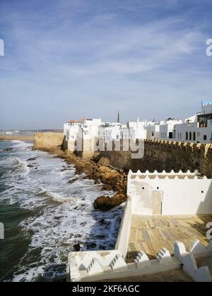 Marocco, Asilah Foto Stock