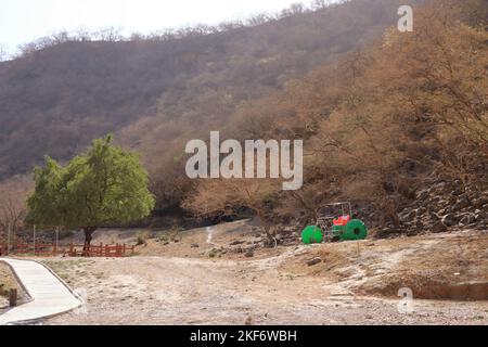 Wadi Dharbat o a volte scritto Darbat, Salalah in Oman Foto Stock