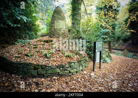 Monumento in memoria delle vittime del bombardamento di Scarborough del 1914 da parte della Marina tedesca Foto Stock